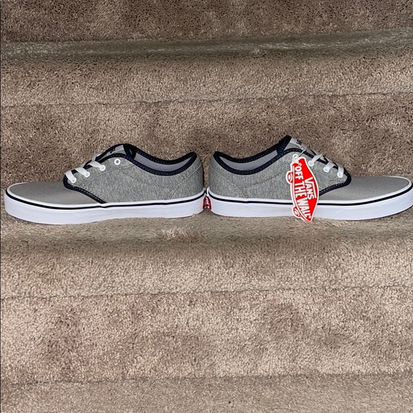 (Jersey) Drizzle/White Vans - Picture 2 of 3